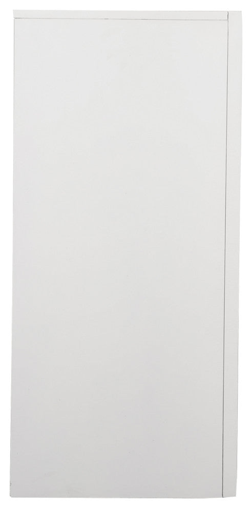 Marilla White 6 Drawer Chest of Drawers, 47"x17"x37"