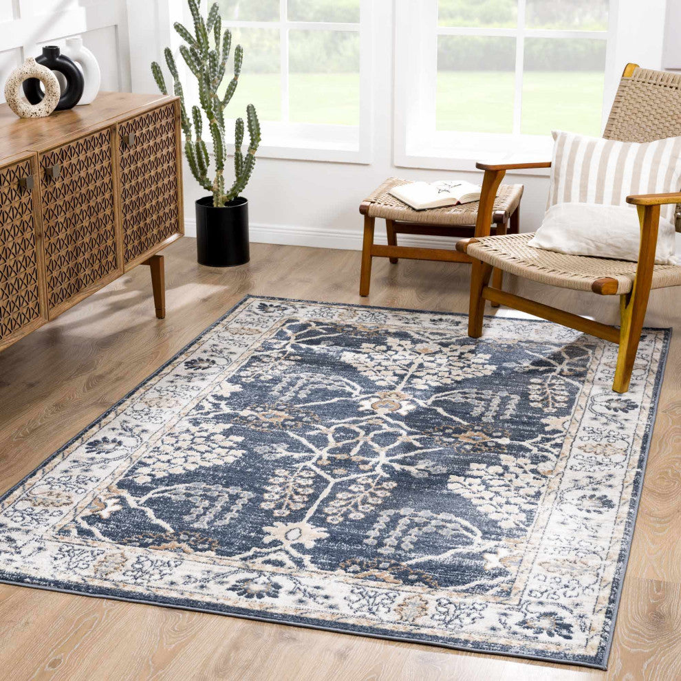 Hauteloom Scalby Area Rug, 6'7"x9'2" Rectangle