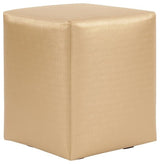 Howard Elliott Luxe Gold Universal Cube Ottoman