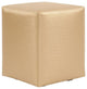 Howard Elliott Luxe Gold Universal Cube Ottoman