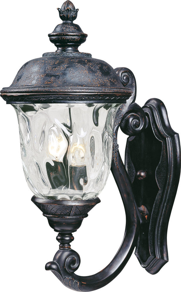 Maxim 40423 Carriage House Vivex 20" 2 Light Wall Sconce - Oriental Bronze /