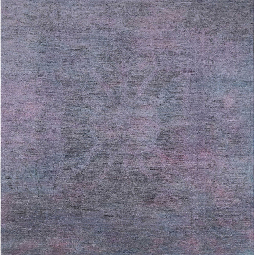Ahgly Company Indoor Square Mid-Century Modern Area Rugs, 7' Square