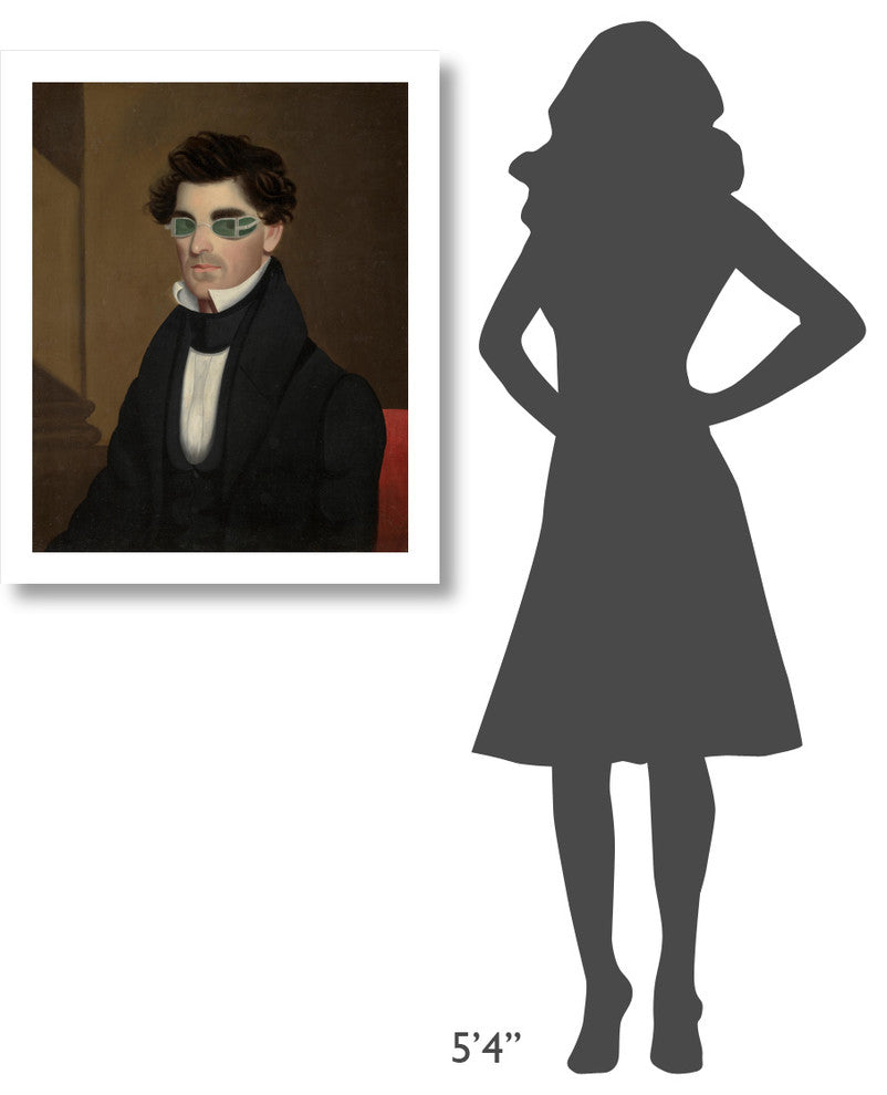 "Nathaniel Olds, 1837" Digital Paper Print by Jeptha Homer Wade, 26"x32"