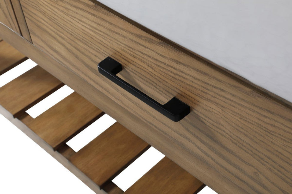 Home Living 22" Farmhouse Driftwood-Light Bathroom Vanity