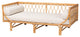 Braden Natural Brown Rattan Twin Daybed
