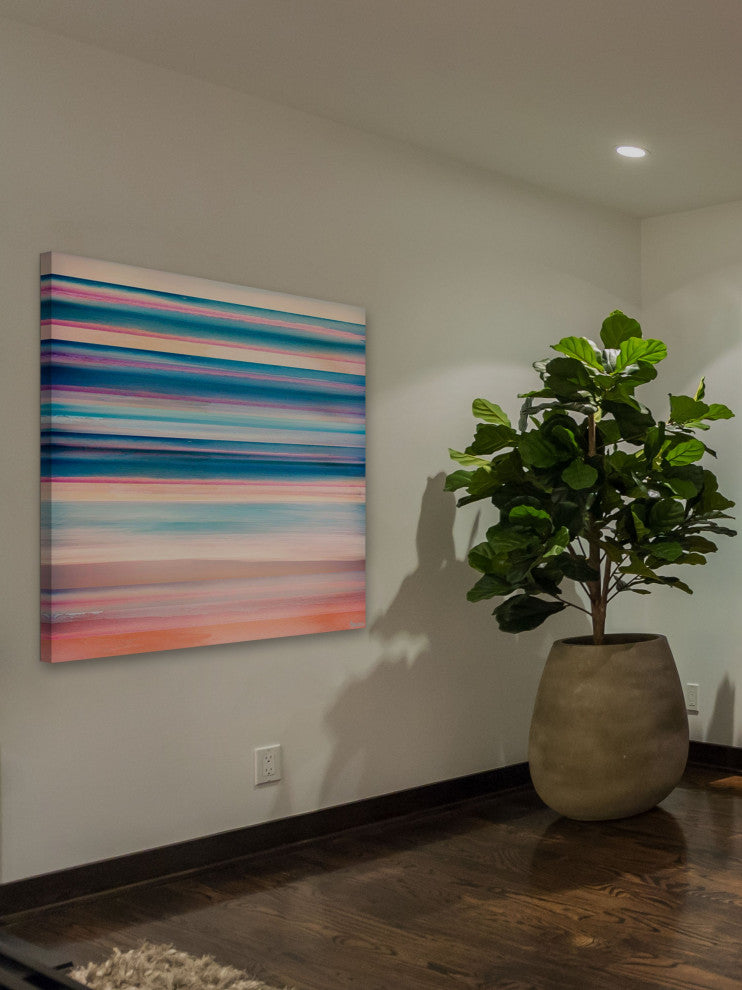 "Pinarmar" Print on Canvas, 40"x40"