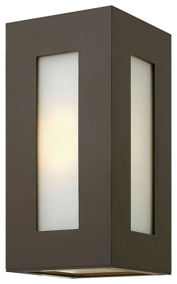 Hinkley Dorian Small Wall Mount Lantern, Bronze