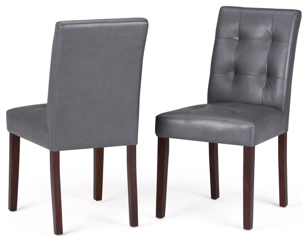 Andover Parson Dining Chair (Set of 2) in Stone Grey