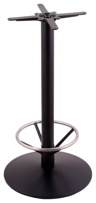Holland Bar Stool 214 Chrome Cast Iron Table H Base, 22'