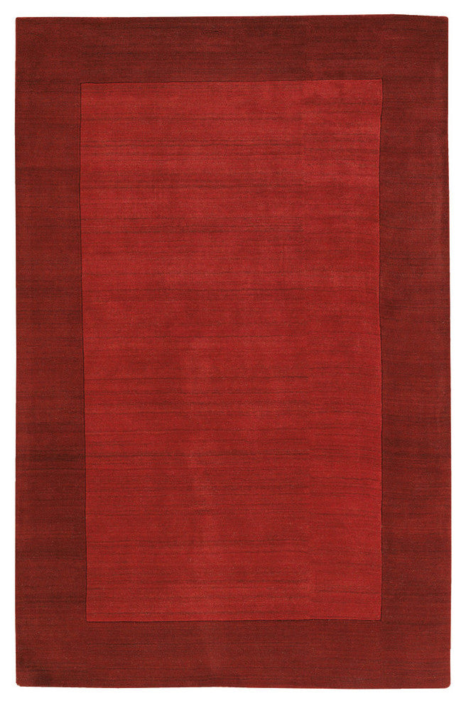 Jaipur Transitional Area Rug, Red, 7''x10''