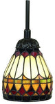 Quoizel Tiffany One Light Mini Pendant TF1541VB