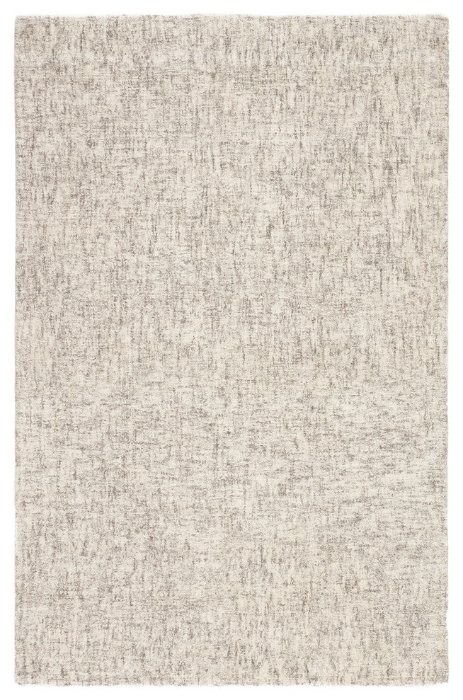 Jaipur Living Britta Plus Handmade Solid Ivory/Taupe Area Rug, 8'x10'