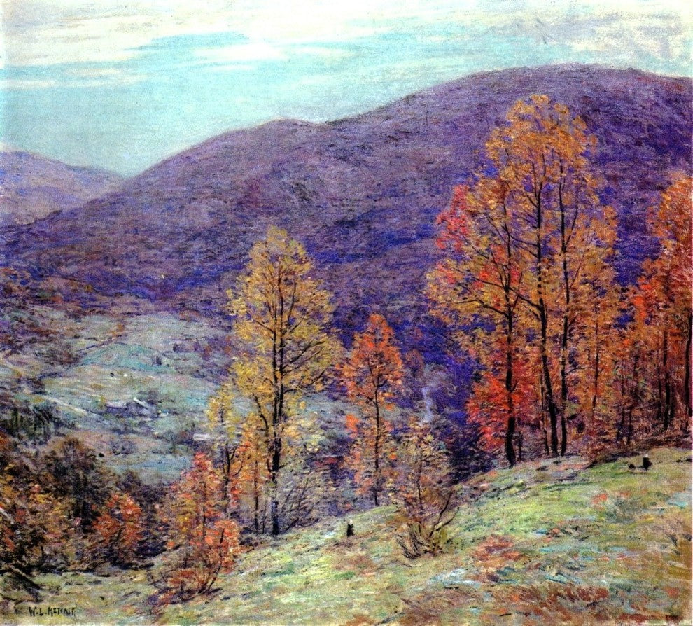 Willard Leroy Metcalf Autumn Glory Wall Decal