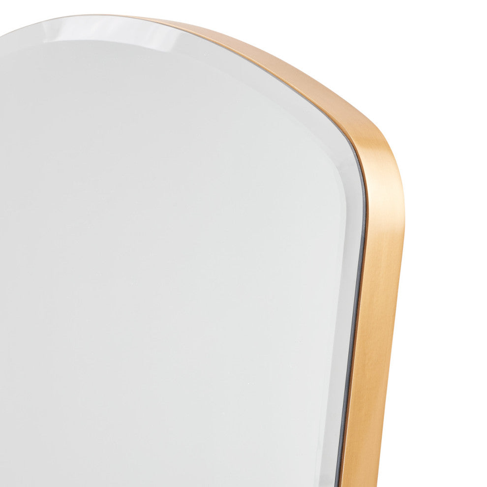 St. Charles Wall Mirror, Dove Gray