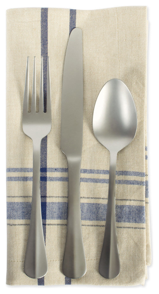 DII Nautical Blue French Stripe Napkin, Set of 6