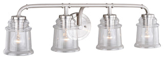 Toledo 4-Light Vanity Satin Nickel