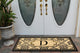 A1HC  Uriel Treated Coir Entry Monogrammed Double Doormat, 60"x30", X-Large, D