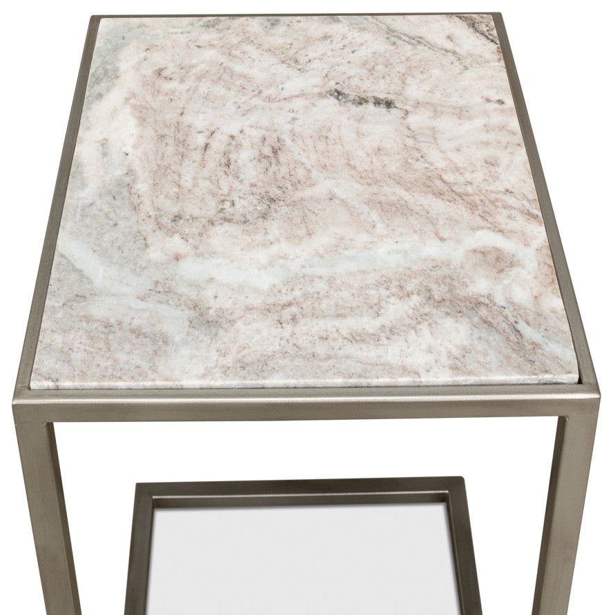Laptop Table Marble Top