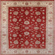 Ahgly Company Indoor Square Mid-Century Modern Area Rugs, 7' Square