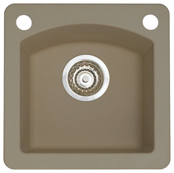 Blanco 441295-2 Granite Bar Kitchen Sink, Truffle