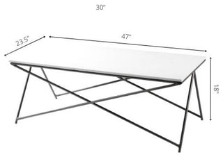 Norah 18"H x 47"W x 24"D Coffee Table
