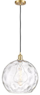 Innovations 516-1P-SG-G1215-14-LED 1-Light Pendant, Satin Gold