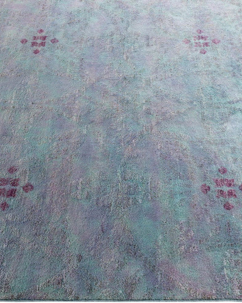 Vibrance, One-of-a-Kind Handmade Area Rug Gray, 4'2"x6'1"