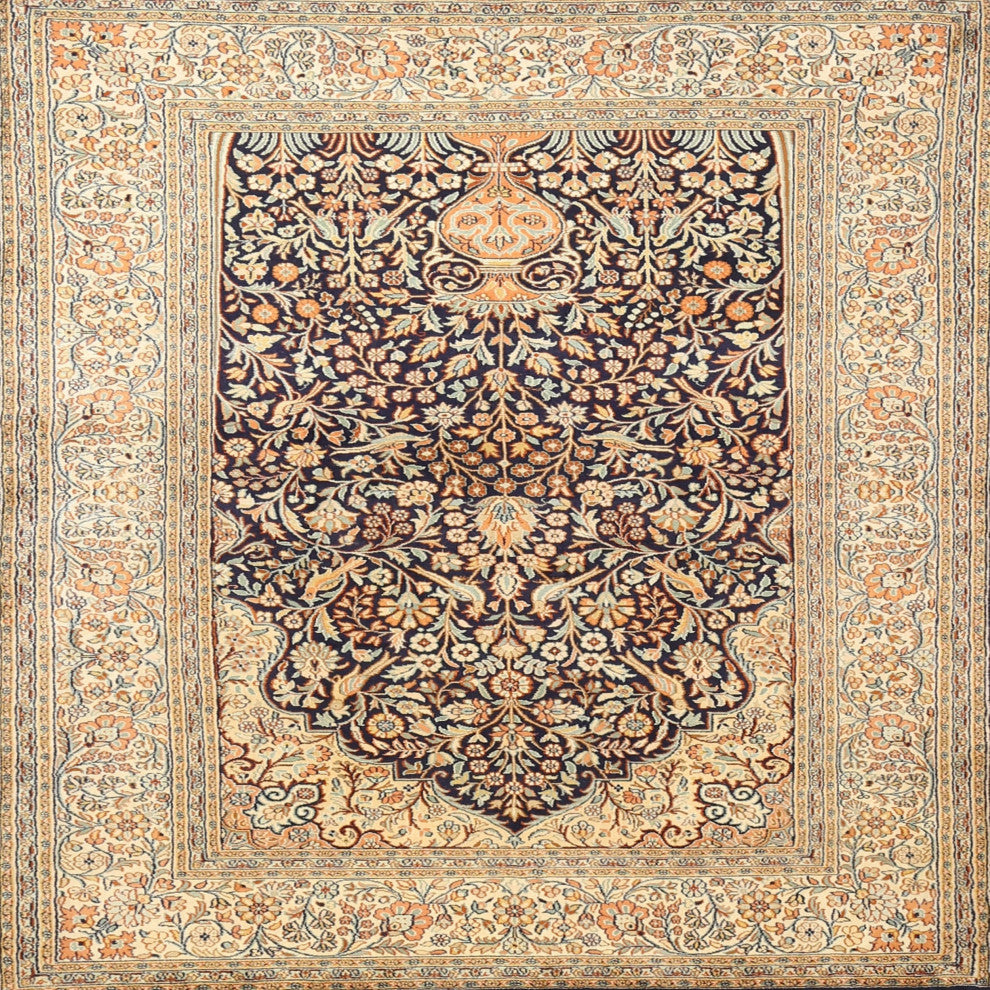 Ahgly Company Indoor Square Traditional Area Rugs, 4' Square