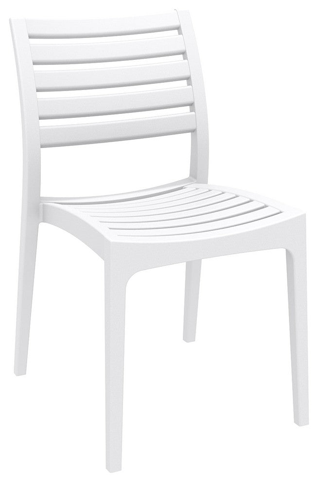Compamia Ares Outdoor Dining Chairs, Set of 2, White