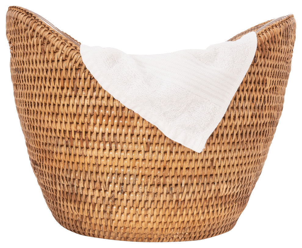 Champagne Bucket With Acrylic Insert, Honey Brown