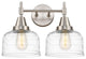 Innovations 447-2W-SN-G713 2-Light Bath Vanity Light, Satin Nickel