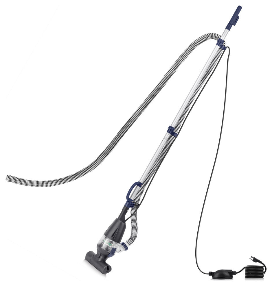 Traditional Pond Vacuum with Adjustable Telescopic Handle and 2 Brush Heads
