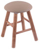 Holland Bar Stool, Maple Round Cushion Vanity Stool, Smooth Legs