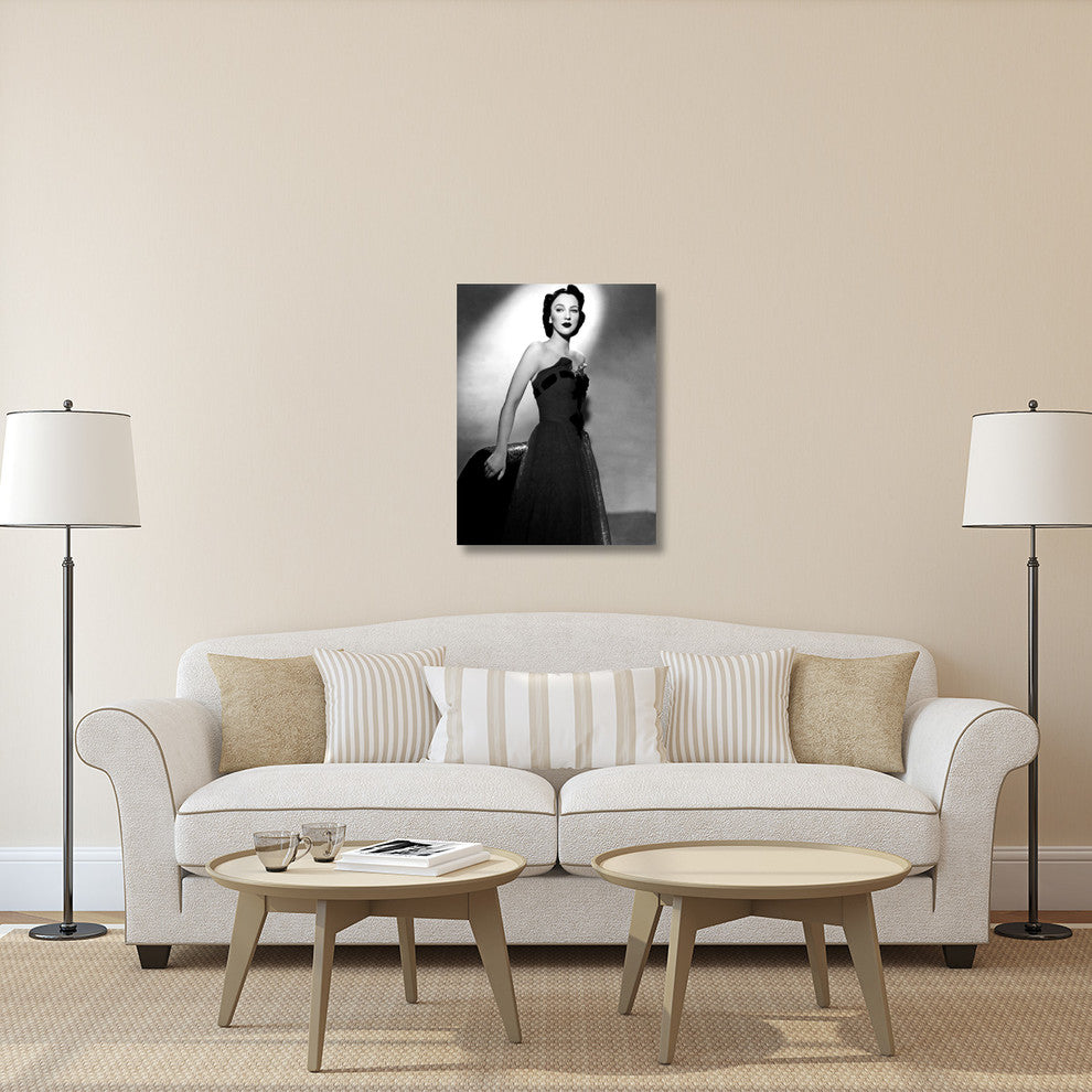 "June Dupez" Stretched Canvas Giclee by Hollywood Photo Archive, 27x36"