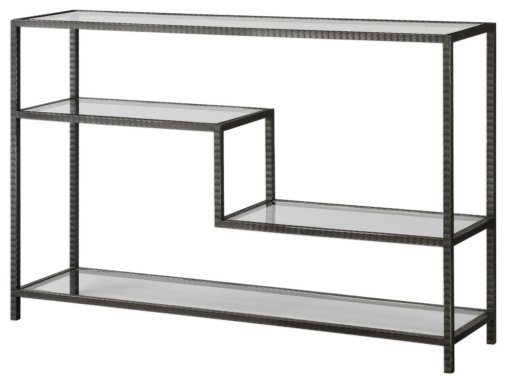 Uttermost Leo Industrial Console Table