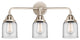 Small Bell Bath Vanity Light, Polished Nickel, Clear, Clear