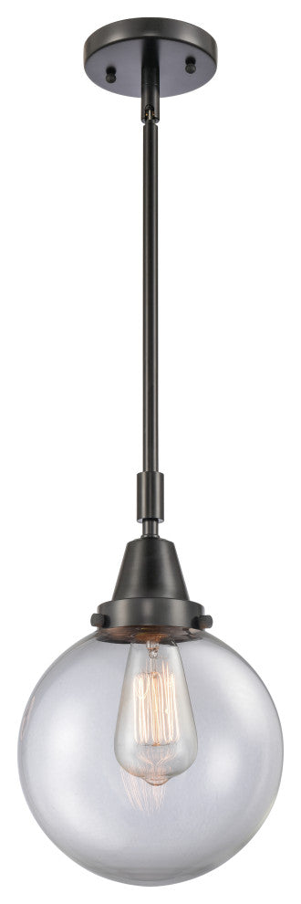 INNOVATIONS LIGHTING 447-1S-BK-G202-8 Beacon Mini Pendant