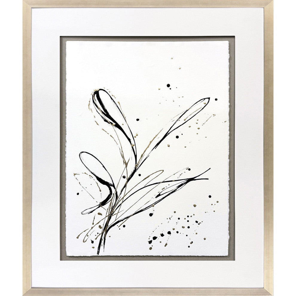 Floral Splash I Framed Art