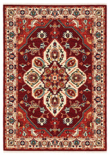 Oriental Weavers Lilihan Indoor Rug Red/ Ivory 6'7" X 9'6"