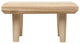 Paulownia Wood Footed Pedestal