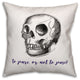 To Scare or Not to Scare 16"x16" Spun Poly Pillow