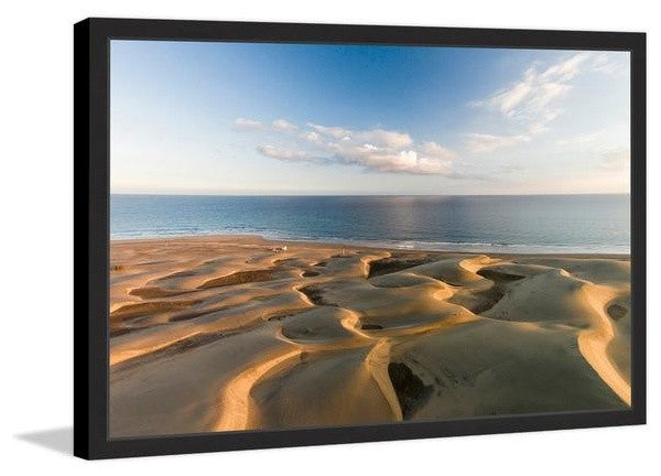 "Waves in the Sand II" Framed Painting Print, 45"x30"