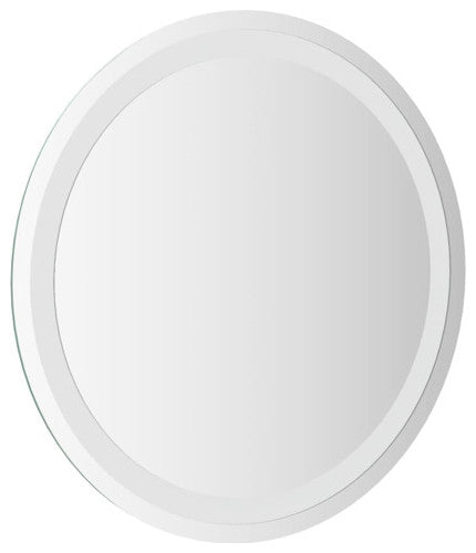vidaXL LED Bathroom Mirror Wall Mounted Bathroom Vanity Mirror with Lights Round