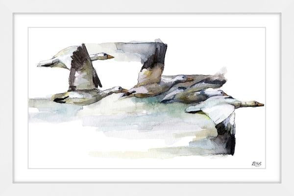 "Heading South" Framed Painting Print, 36"x24"