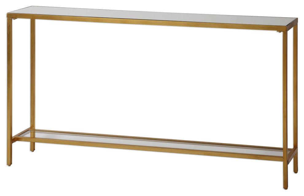Uttermost Hayley Gold Console Table