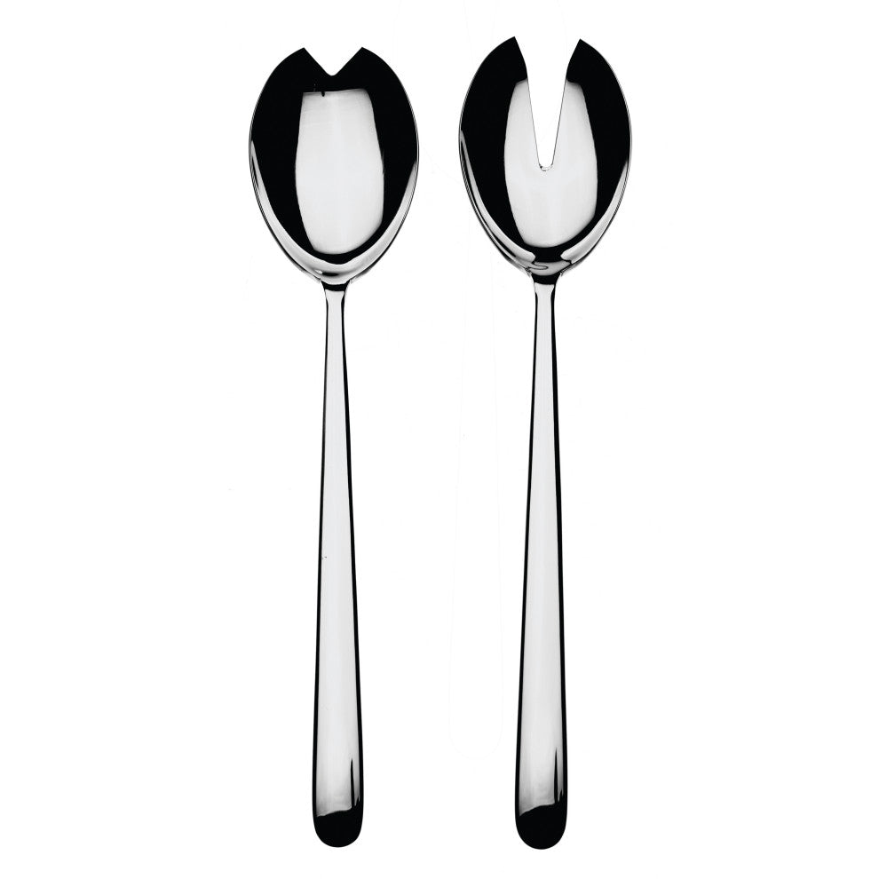 Linea Salad Serving Set- 2-Piece Set, Mirror