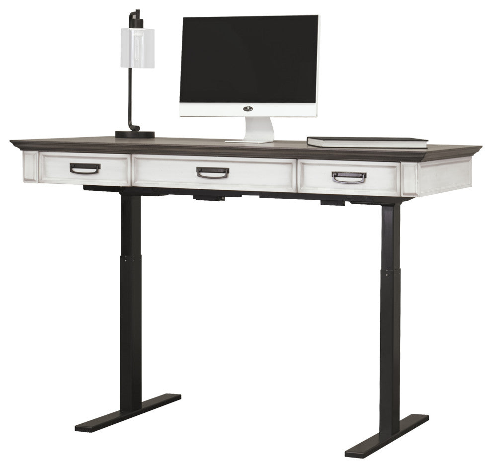 Martin Furniture Hartford Standing Desk, White