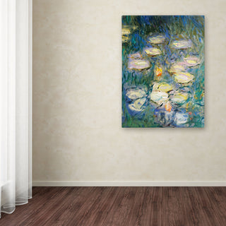 'Water Lilies V, 1840-1926' Canvas Art by Claude Monet