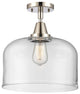 INNOVATIONS LIGHTING 447-1C-PN-G72-L X-Large Bell Flush Mount