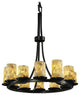 Dakota 12-Light Ring Chandelier (Tall)